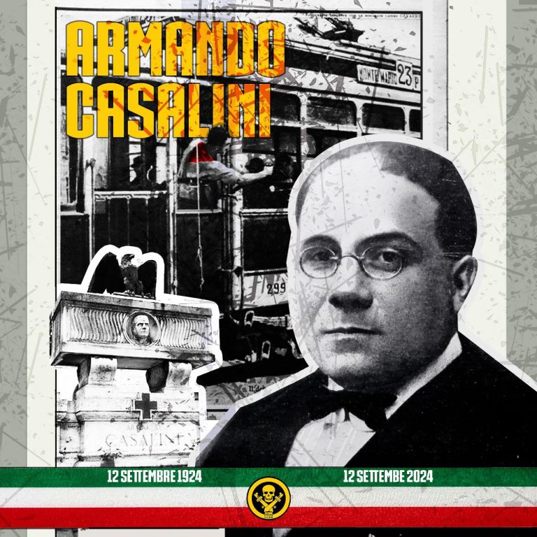 1924 – 2024: One hundred years since the murder of Armando Casalini