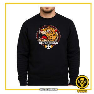Felpa “ride the tiger”
