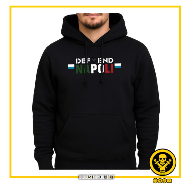 defend tri Felpa Defend Napoli tricolore