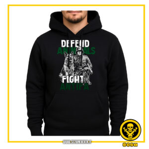 Felpa defend animals