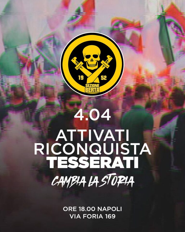 Sabato festa tesseramento.