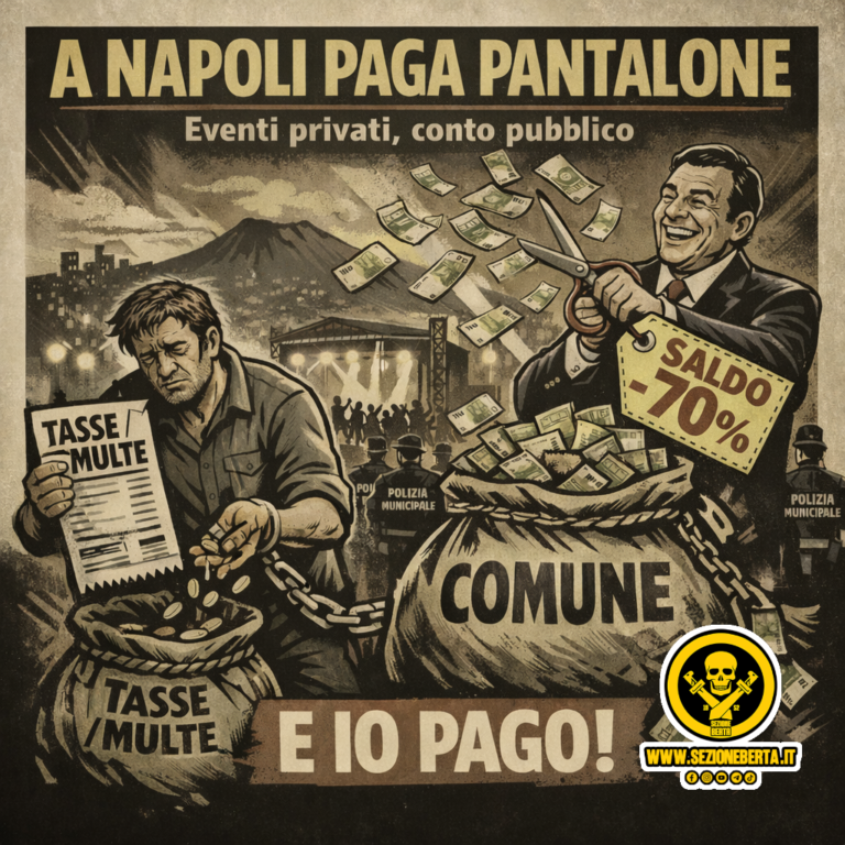 Napoli, il Comune offre e si fa bello… E io pago! Napoli, il Comune offre e si fa bello… E io pago!