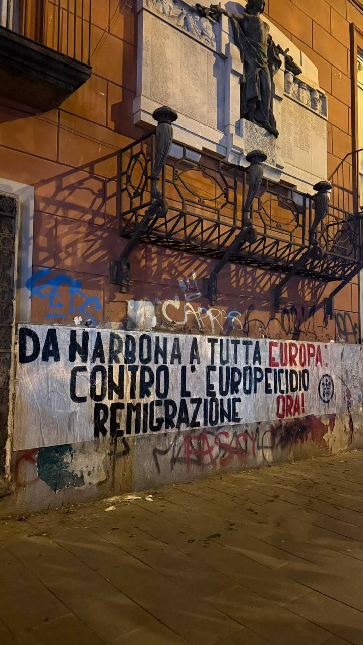CasaPound: contro l’europeicidio serve una svolta politica CasaPound: contro l’europeicidio serve una svolta politica